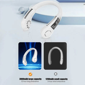 Portable Hanging Neck Fan Rechargeable